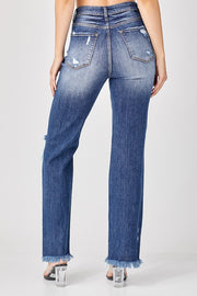 Cassidy High Rise Straight Jeans